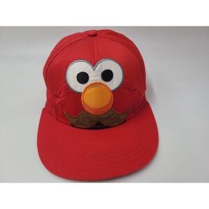 Elmo Sesame Street Snapback Hat Cap Television TV Show Cartoons Men Women Red